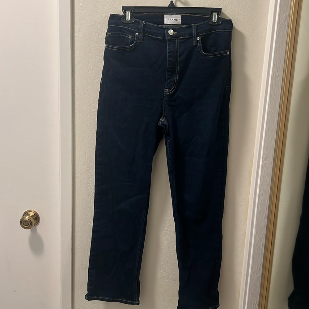 FRAME Le High Straight
in Parkway - size 30